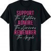 Classic Support The Fighters Breast Cancer Awareness Month Support T-Shirt