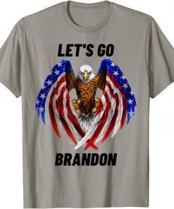 2021 Let’s Go Brandon Conservative US Flag Gift Tee Shirt