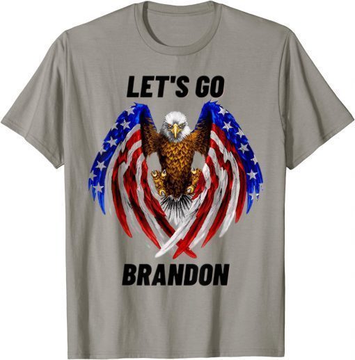 2021 Let’s Go Brandon Conservative US Flag Gift Tee Shirt