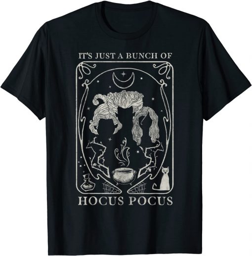 T-Shirt Disney Hocus Pocus Just A Bunch Of Hocus Pocus Tarot Card