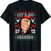 Classic Let's Go Branson Brandon Conservative Funny Santa Trump T-Shirt