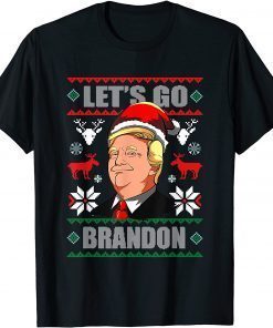 Classic Let's Go Branson Brandon Conservative Funny Santa Trump T-Shirt