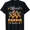 Funny Cookie Tester Baking Christmas Gingerbread Team Pjs T-Shirt