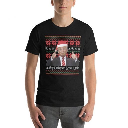 Classic Trump Christmas Make America Great T-Shirt