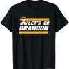 T-Shirt Pilot Announcing Lets Go Brandon Tee Funny Trendy sarcastic