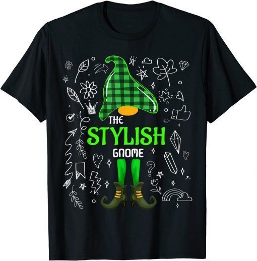 Official The Stylish Gnome Retro Vintage for Christmas T-Shirt