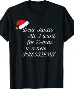 Official All I want for Christmas is a new president Vintage Sweater T-Shirt