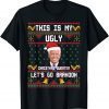 2021 Biden Let's Go Brandon Ugly Christmas Funny Tee Shirts