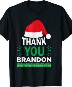 Official Christmas Pajama Thank You Brandon T-Shirt