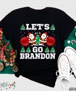 Official Let's Go Brandon Santa, lets go brandon christmas Gift Tee Shirts