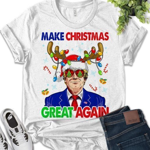 T-Shirt Make America Great Again ,Donald Trump, Christmas Gift, Trump
