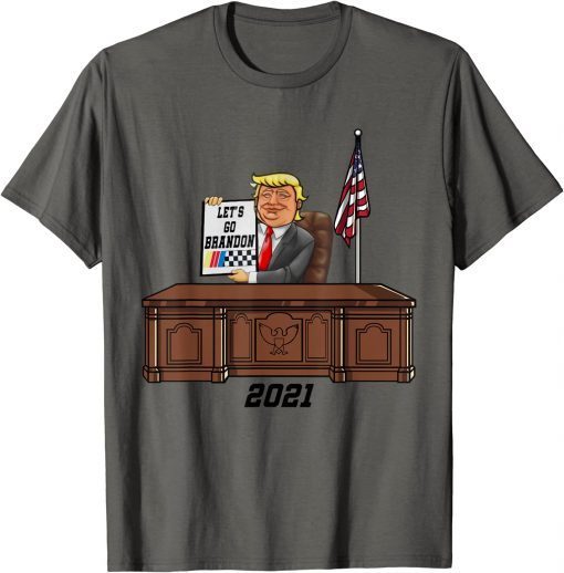 T-Shirt Let's Go Braden Brandon Trump Conservative Trendy Sarcastic