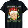 T-Shirt Let's Go Brandon Trump Ugly Christmas Trump 2024