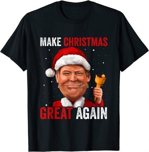 2021 Make Christmas Great Again Funny Trump Ugly Christmas Funny TShirt