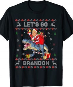 Trump Sarcastic Lets Go Branson Ugly Christmas Pajama Tee Shirts