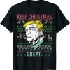 Trump Ugly Sweater Design for Christmas Unisex T-Shirt