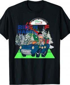 Jingle Joe Biden Santa Impeach 46 Funny Trump USA Christmas Gift Shirts