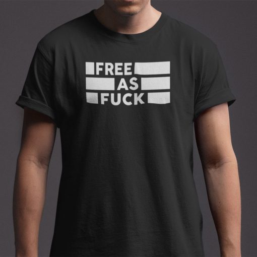 TShirt Kyle Rittenhouse Bar Free As Fuck 2021