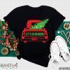 Shirt Red Truck With Christmas Tree Lets Go Brandon Gift