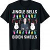 TShirt Jingle Bells Biden Smells Ugly Christmas Gift