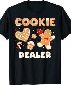 Cookie Baking Dealer Holiday Christmas Gingerbread Gift T-Shirt