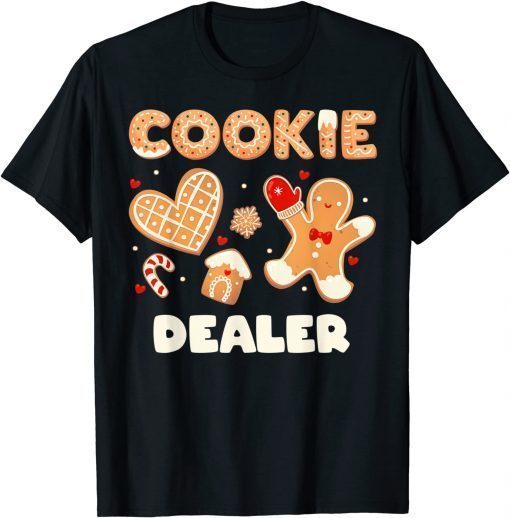 Cookie Baking Dealer Holiday Christmas Gingerbread Gift T-Shirt