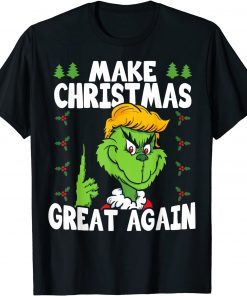 T-Shirt Trump 2024 Make Christmas Great Again Ugly Sweater