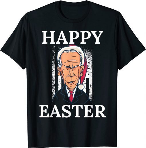 T-Shirt Confused Joe Biden Christmas Holiday Happy Easter