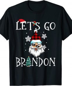 2021 Let's Go Branson Brandon Conservative Funny Santa Chirstmas Gift T-Shirt