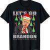 Christmas 2021 Let's Go Branson Brandon Anti Liberal Xmas Gift T-Shirt