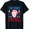 Happy Christmas Biden Happy Easter Funny Christmas Ugly TShirt