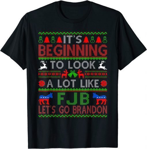 Classic It’s Beginning To Look A Lot Like Let’s Go Branson Brandon Shirts