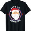 Classic Let's Go Brandon Meme Anti Biden Christmas Eve T-Shirt