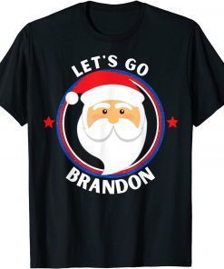 Classic Let's Go Brandon Meme Anti Biden Christmas Eve T-Shirt