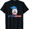 T-Shirt Gnome Let's Go Brandon Conservative Anti Liberal US Flag
