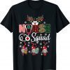 Classic Christmas Nurse Crew Squad Xmas Nursing Pajamas T-Shirt
