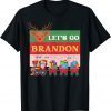 Official Christmas shirt Let's go Brandon Meme Chant T-Shirt