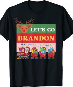 Official Christmas shirt Let's go Brandon Meme Chant T-Shirt