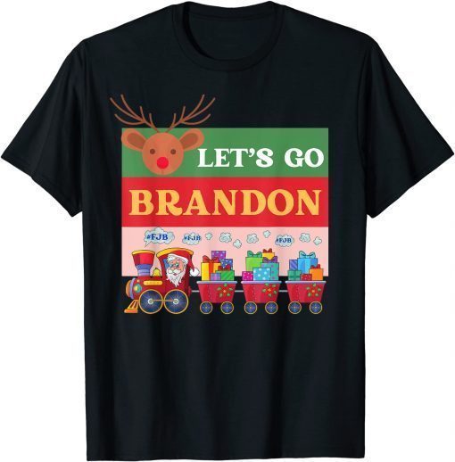 Official Christmas shirt Let's go Brandon Meme Chant T-Shirt