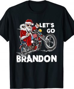 Classic Christmas Let's Go Branson Brandon Santa Claus Xmas T-Shirt