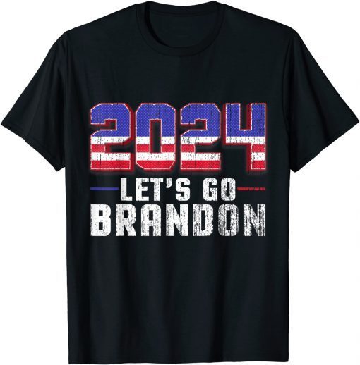 Let's Go Brandon 2024, Pro America Let's Go Brandon 2024 Unisex T-Shirt