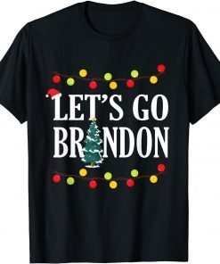 Christmas 2021 Let's Go Branson Brandon Anti Liberal Xmas Funny T-Shirt