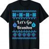 Christmas Funny Let's Go Brandon Ugly Christmas Sweater Classic T-Shirt