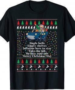 Classic Jingle Joe Biden Impeach Biden Sarcastic USA Christmas Xmas Shirt