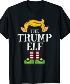 Classic The Trump Elf Group Matching Family Christmas Gifts T-Shirt