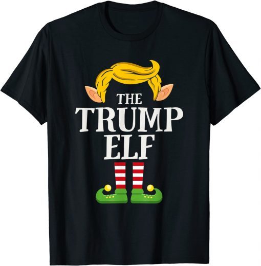 Classic The Trump Elf Group Matching Family Christmas Gifts T-Shirt