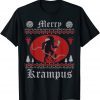 Merry Krampus Christmas Xmas Horror Ugly Sweater Evil Pajama T-Shirt
