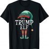 2021 The Trump Elf Matching Group Christmas Party Pajama T-Shirt
