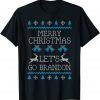 T-Shirt Let's Go Brandon Ugly Christmas Sweater Gift