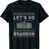 T-Shirt Let's Go Brandon Trump Ugly Christmas Sweater